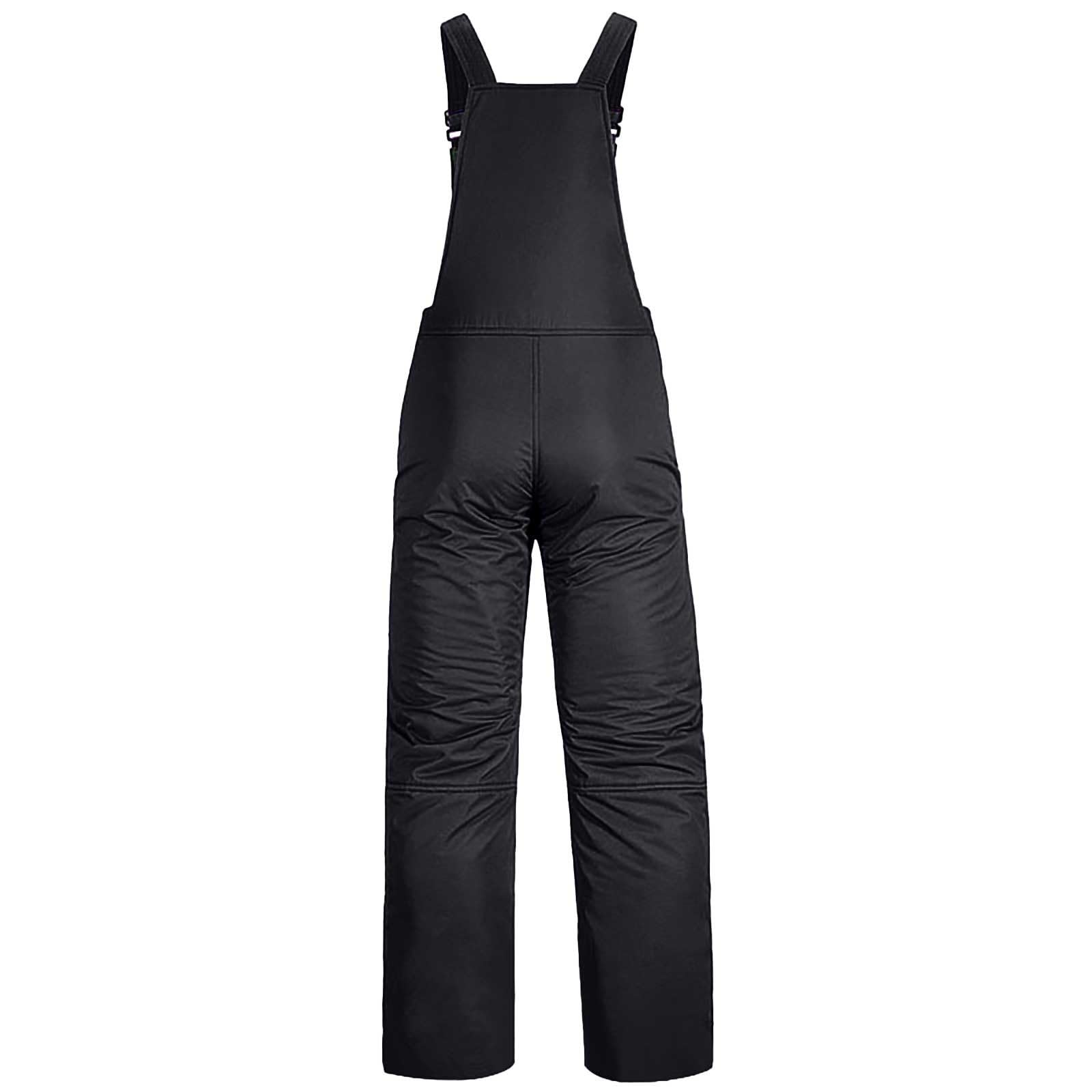Salopette de ski isolante pour femme - Pantalon de snowboard d'hiver sans manches - Bretelles réglables - Combinaison une épaule pour femme