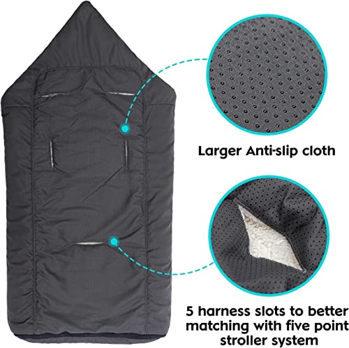 Jomifin Baby Stroller Bunting Bags With Fleece Lined Baby Car Seat Cover #TOP6