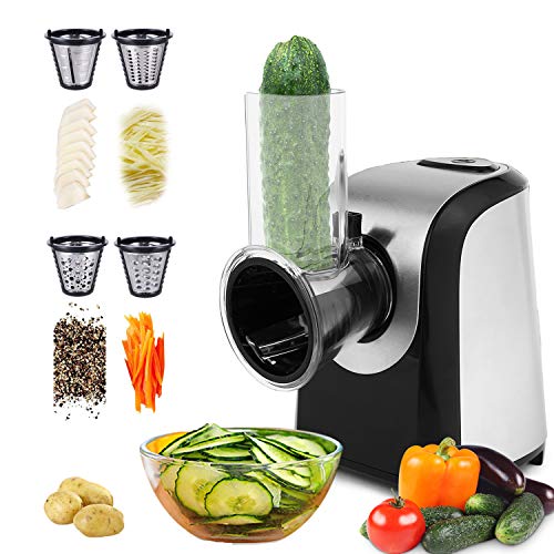 Electric Food Slicer Machine for Home Use, Salad Shredder Slicer for