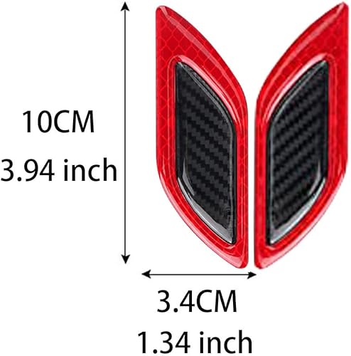 Miniatura 4 de 6 calcomanías 3D de rayas reflectantes fuertes, calcomanías reflectantes para parachoques de guardabarros de automóvil, calcomanía reflectante de