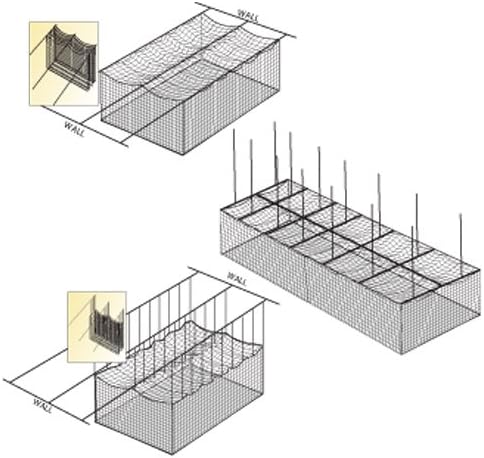 1236644 Ceiling Cage Net Suspension Kit