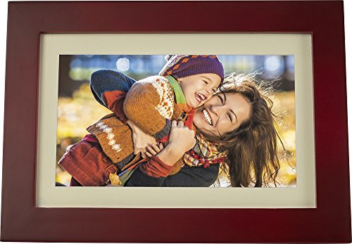 Insignia - 10 Widescreen LCD Digital Photo Frame - Espresso
