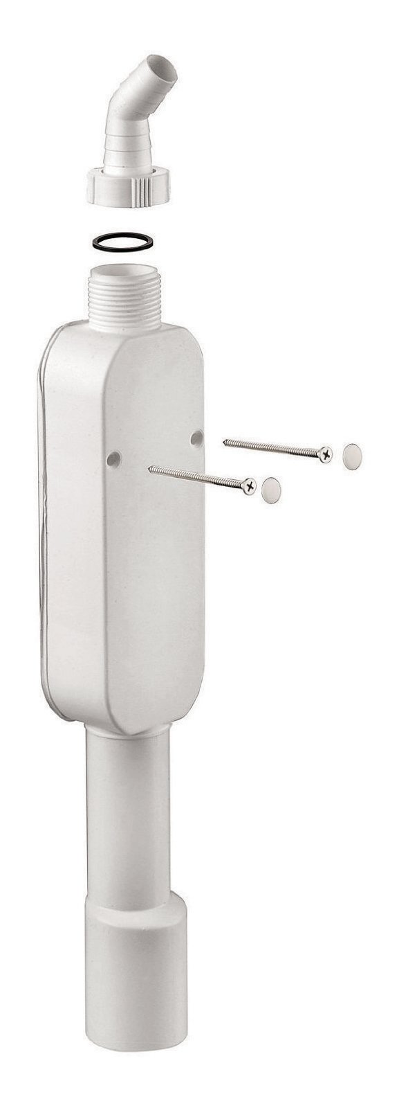 Sanitop-Wingenroth Viega 364687 Geruchverschluss für Wandmontage Modell 5636.1 Abgang senkrecht, weiß, 1 Stück, 40/50 mm, 22367 6