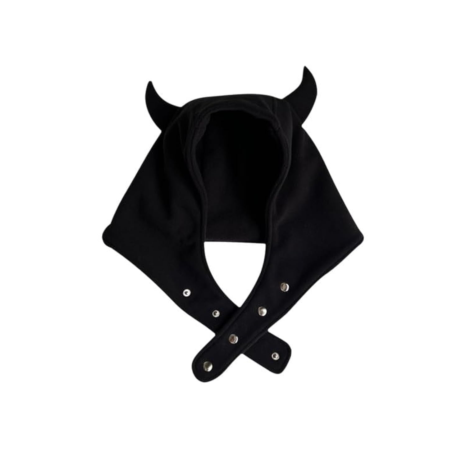 Y2K Polar Fleece Ear Cap Autumn Winter Devil's Horn Hat Earmuff Beanie Skullies Travel Ski Cap for Women