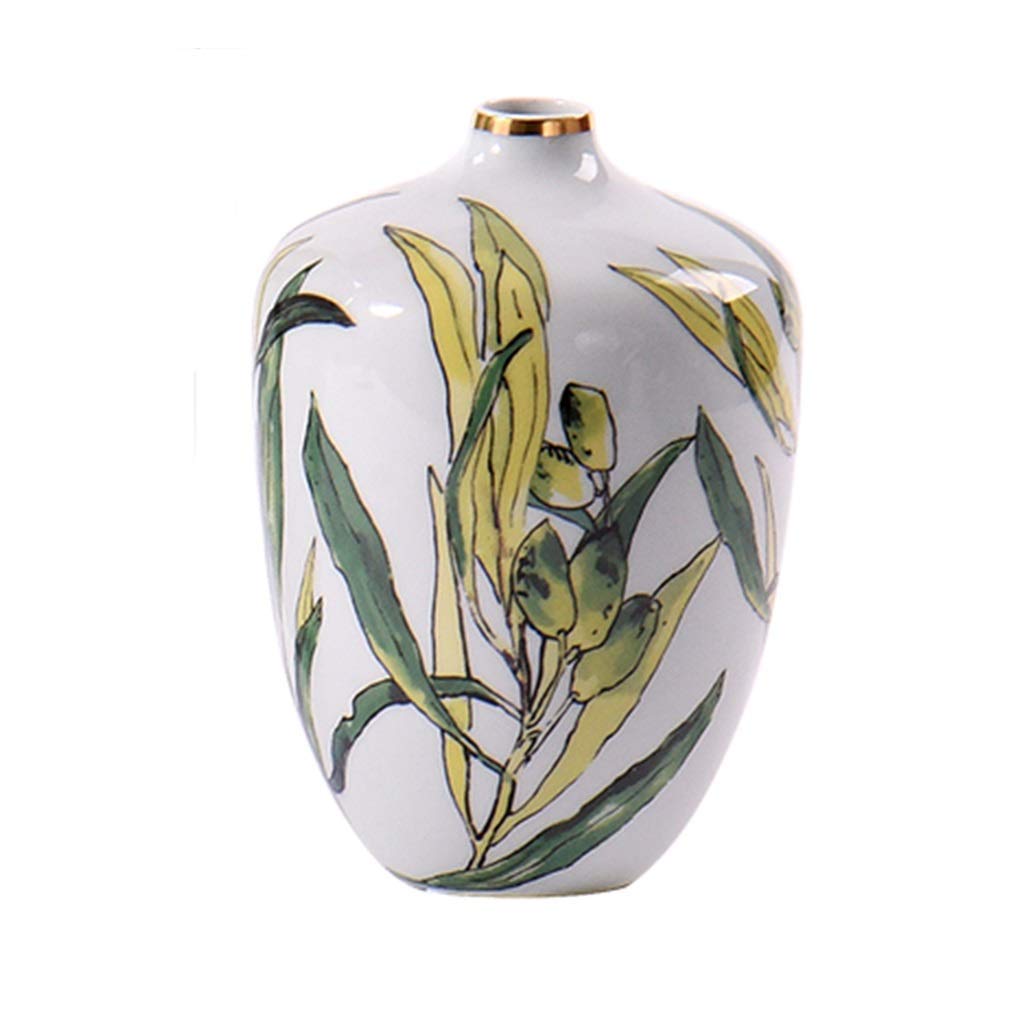 Vase en céramique 22cm pour décoration florale pratique et moderne