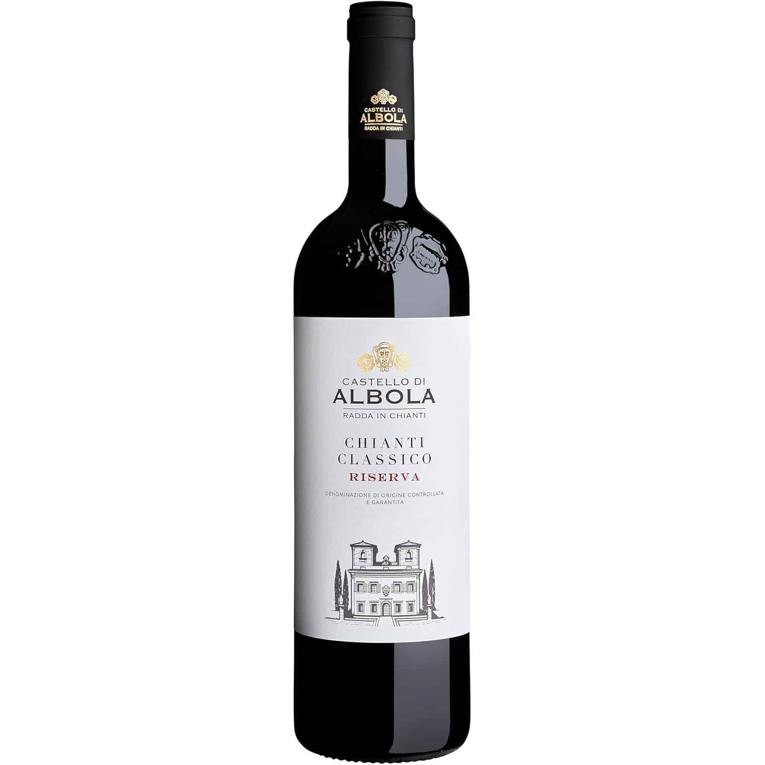 Castello di Albola Chianti Classico Riserva DOCG - Italian Still Red Wine from Tuscany - 100% Sangiovese Grapes - 75cl / 750ml, 13.5% ABV