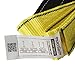 Partsam Premium 2Pcs Crane Towing Strap 5.5feet x 2inch Durable 3400Dtex - Heavy Duty Web Sling - Corrosion Resistance Polyester Industrial Flat Eye-Eye Ropes