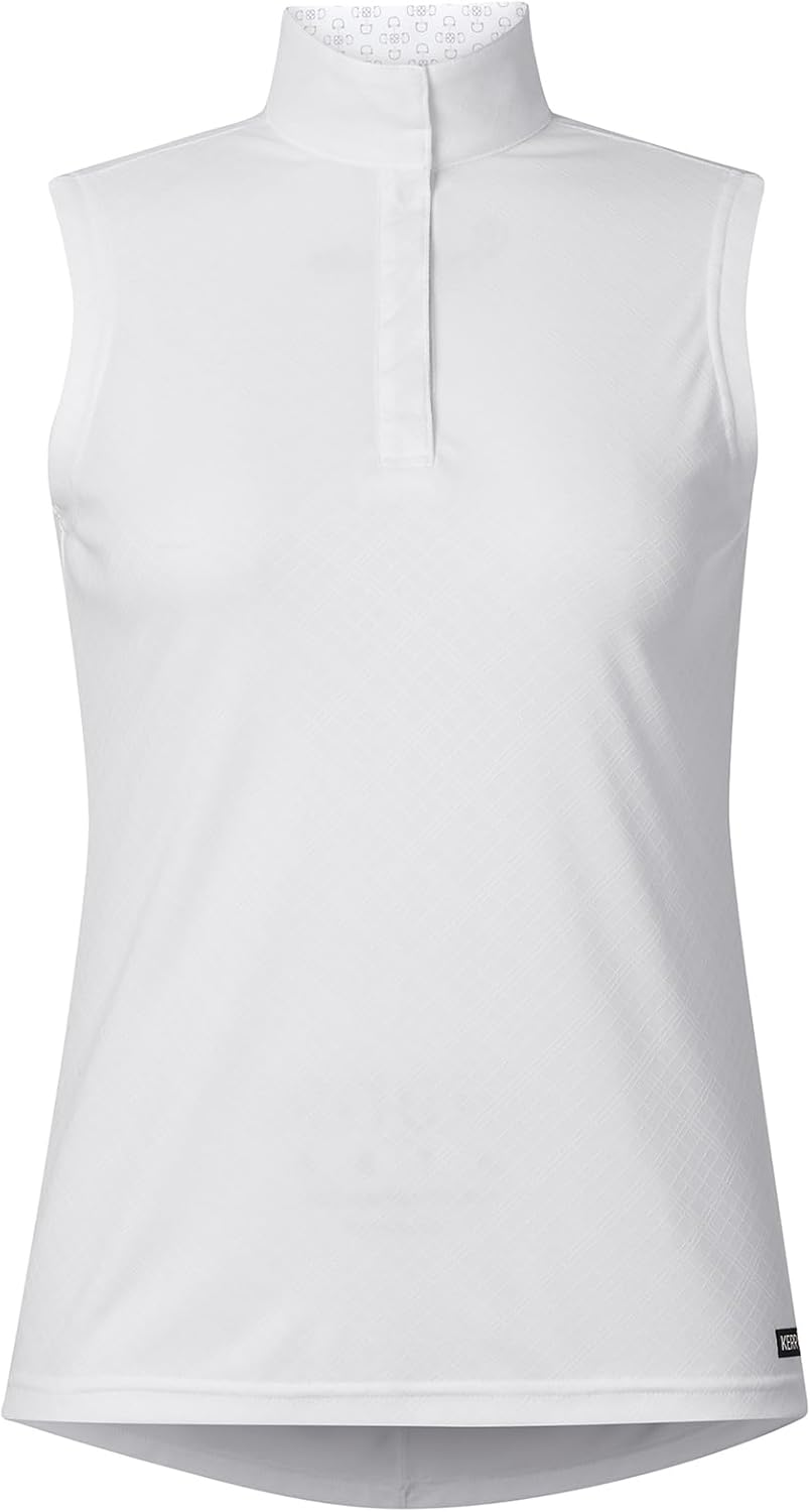 Kerrits Women's Encore Sleeveless Show Shirt – Equestrian Show Shirt, Performance Fabric, High-Wicking Properties