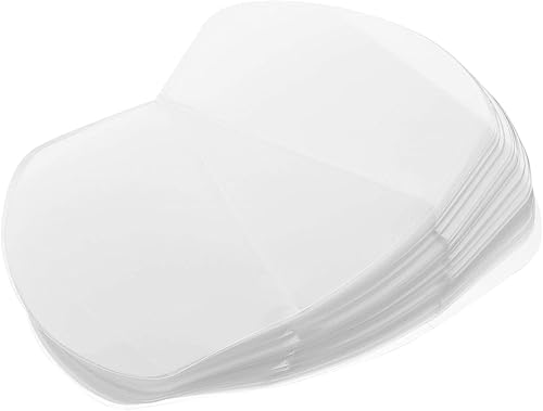 DOITOOL Decoración de boda, 100 piezas de collar de pastel transparente para magdalenas, mousse circundante en forma de triángulo, envoltura de