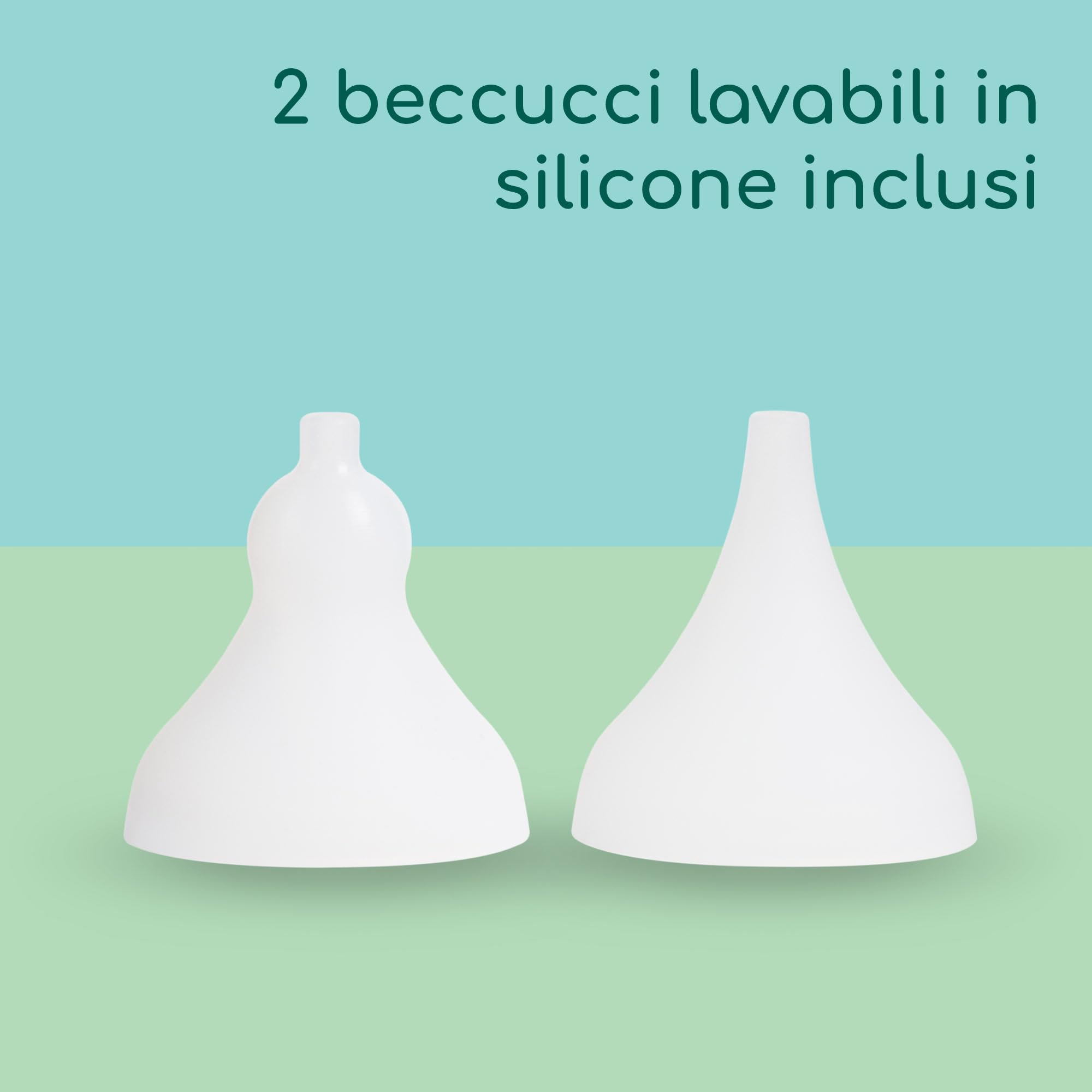 Bebeconfort Aspiratore Nasale Neonato Elettrico, 0 mesi +, Nebulizzatore e Aspiratore 2 in 1, Pulizia Naso Neonato Rapida e Silenziosa, 2 Ricambi Morbidi in Silicone, Facile da Pulire