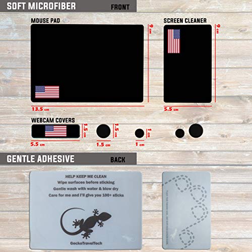 Tapis de souris portable adhésif toutes surfaces avec kit nettoyage écran - 7