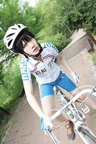 Amazon Co Jp 荒北靖友 コスプレ衣装 ブラック 黒耐熱ウィッグ 弱虫ペダル 荒北靖友 コスプレ衣装 ホビー