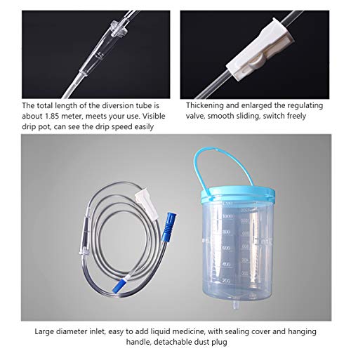 MILISTEN Grote Klysma Emmer Kit Anti Terugstromen Klysma Kit Klysma Schoonmaken Emmer Set Plastic Klysma Emmer Voor… - Image 5