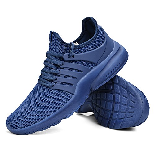 Troadlop Slip On Breathe Mesh Walking Shoes Women Fashion Sneakers Comfort Wedge Platform Loafers Size 9 Blue Zapatos De Mujer Womens Sneakers Tenis Para Mujeres Platform Sandals Volleyball Shoes #TOP6