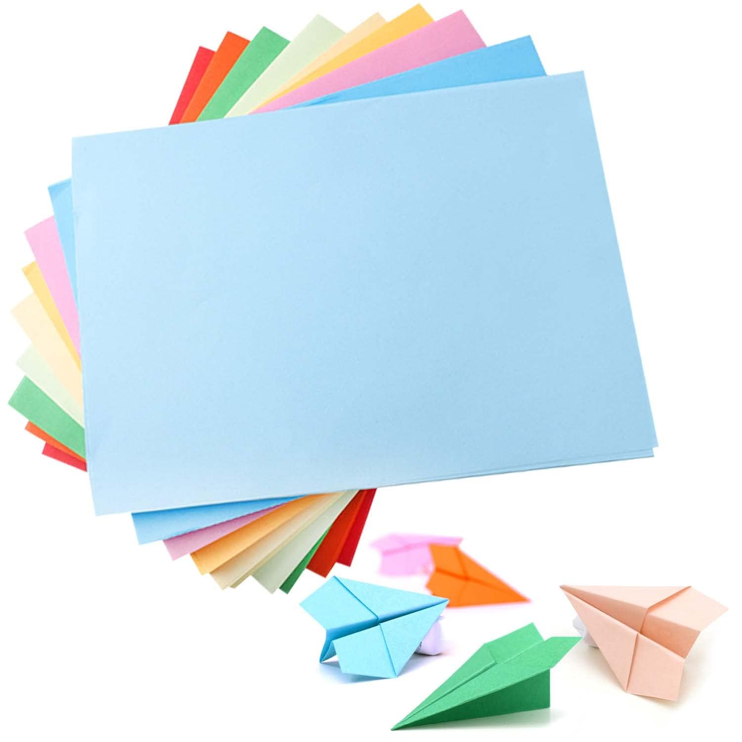 Papier Origami 100 Feuilles - 10 Couleurs Pastel, 15x15 Cm - Pour Pliage, Loisirs Créatifs, Activités Enfants