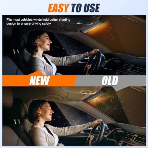 Image of Nilight 32LED Amber Dash Strobe Light w /Controller Windshield Mount | User-Friendly Panel 2-in-1 Deck Split Flashing Lights for Truck Construction Pickup Interior Front /Rear Mount 36 Modes