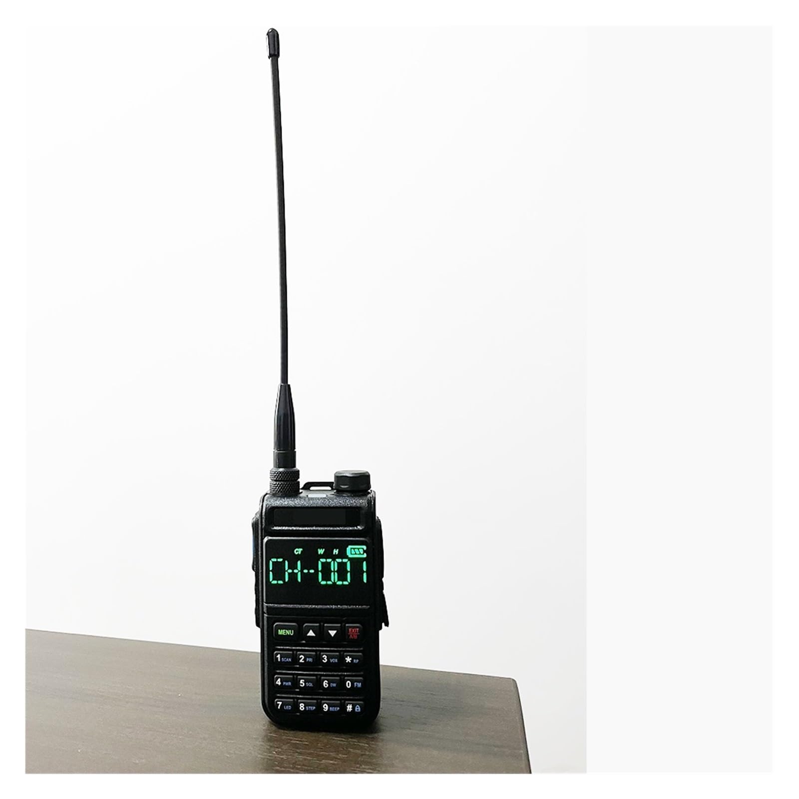 RT-850 6-pasmowy Radiotelefon Amatorski Z Szynką 128-kanałowy Walkie Talkie Pasmo Powietrzne Pełnozakresowy Skaner Policyjny Morskie Talkie(Add cable)