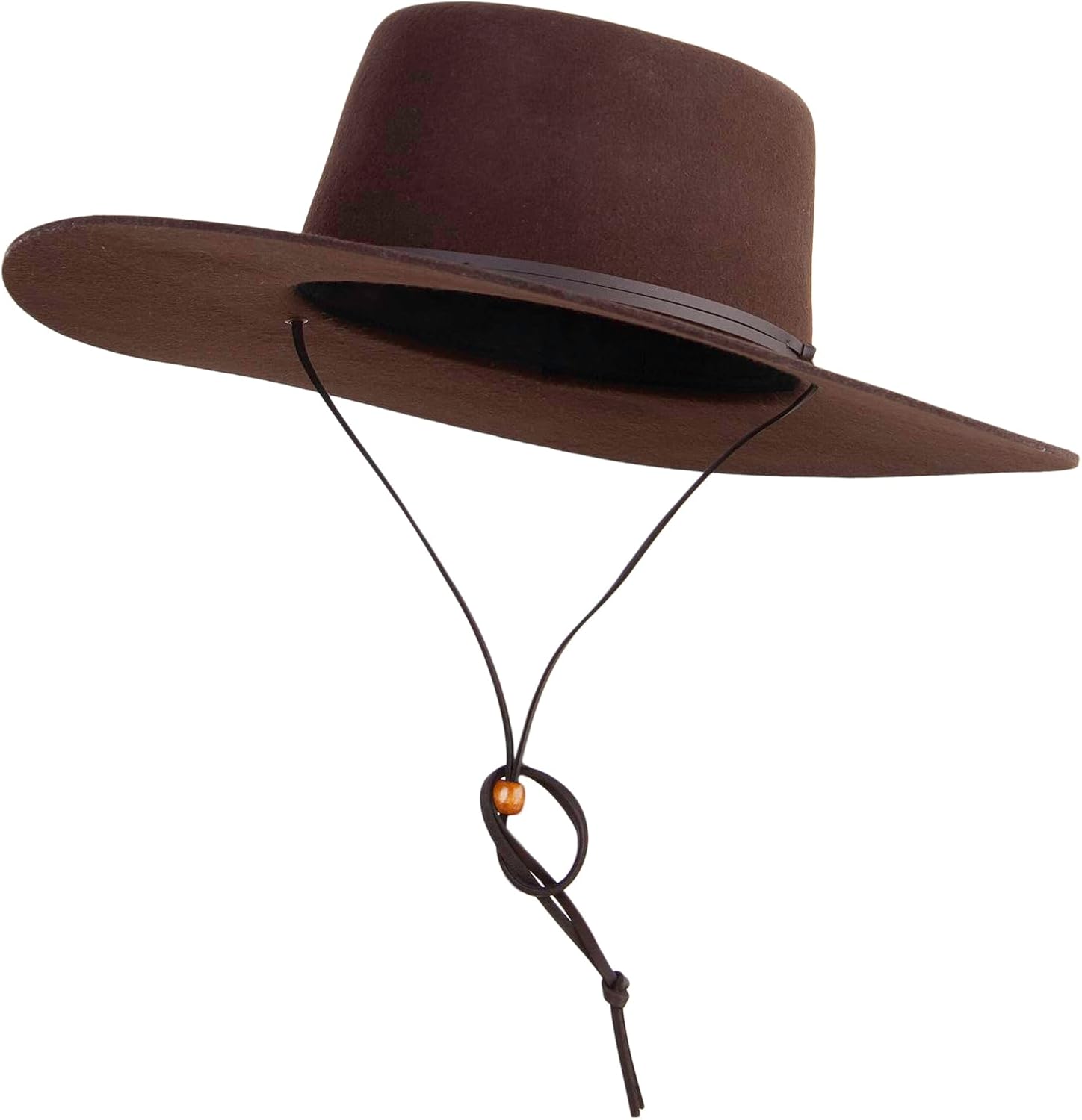 Jeanne Simmons Women's Wool Felt Gambler Crown Hat