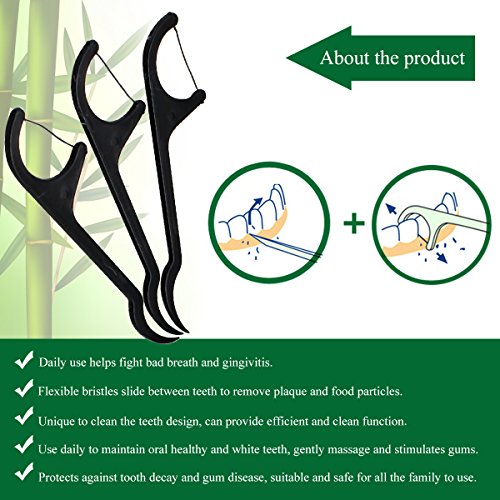 Filo Interdentale, Bamboo Charcoal Dental