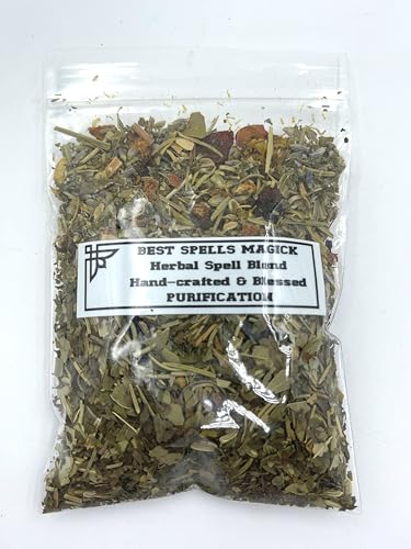 Purification Energy Cleansing Spell Pure Herbal Bath/Organic/Spiritual Cleansing and Negative Energy Rituals/Best Spells Magick/Wicca Hoodoo, Magick