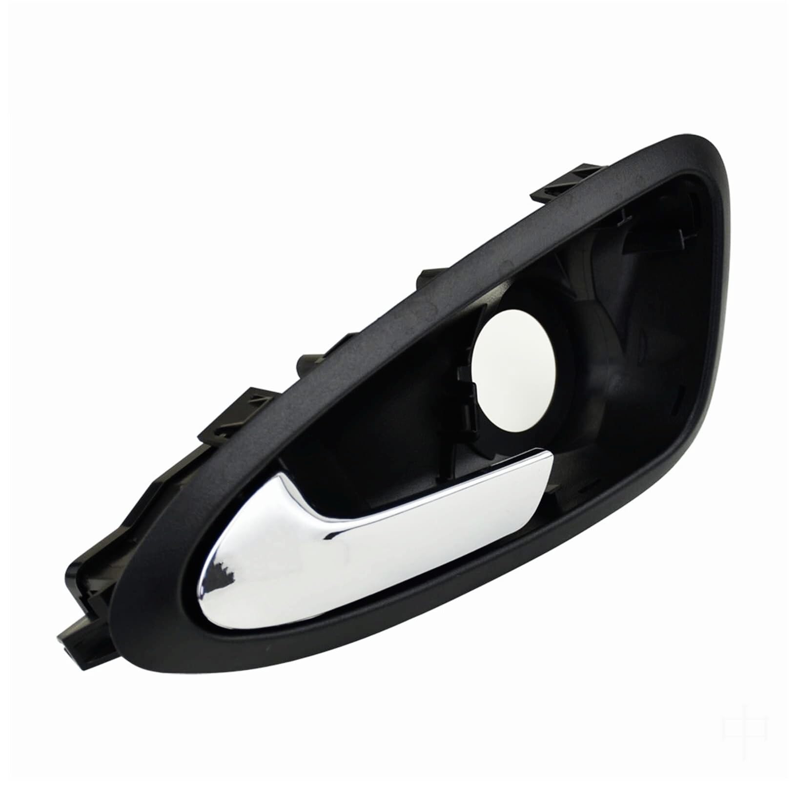 BEYEPZNZCK Car Interior Door Handle Cover for Seat for Ibiza 2009-2017 Front Door Inner Handle Cover (OE# 6J1837113A 6J1837114A)