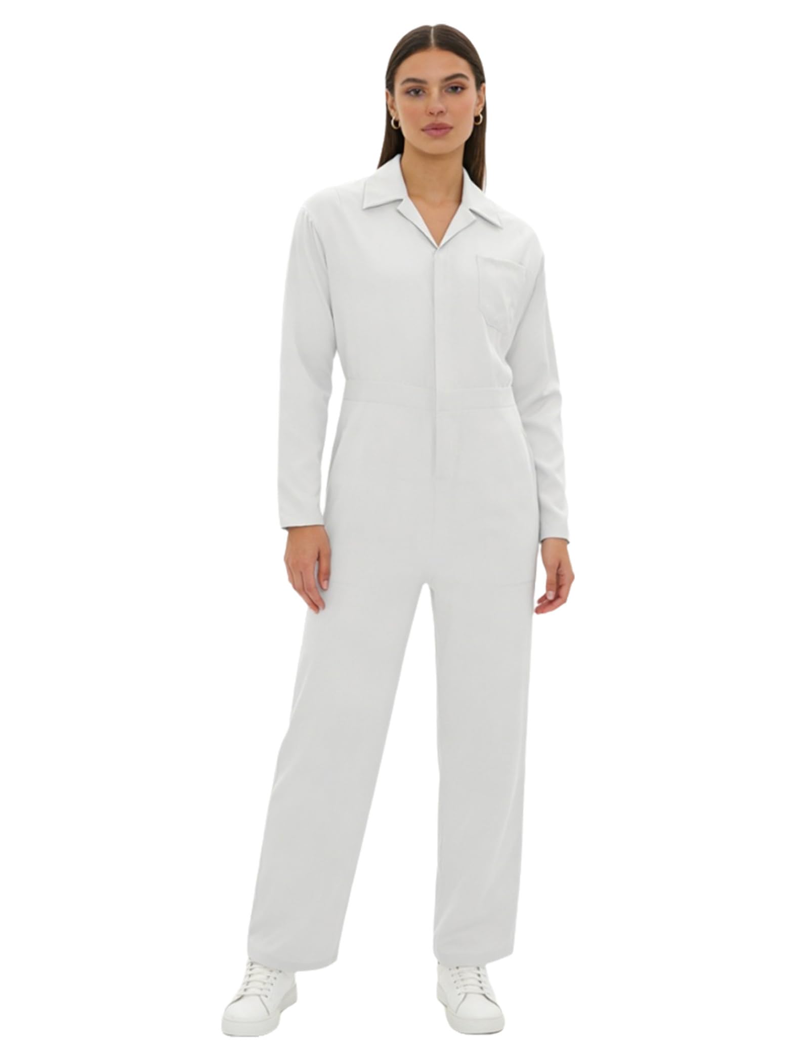 Overall Lavoro Dame Divisa Protezione Combinazione Lavoro Overall Blaumann Salopette Divisa Officina Artigiani Meccanica Abbigliamento