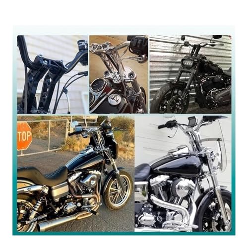 Guidon Riser 32mm Softail Street Bob Dyna FXBB Low Rider FXBR T Bar