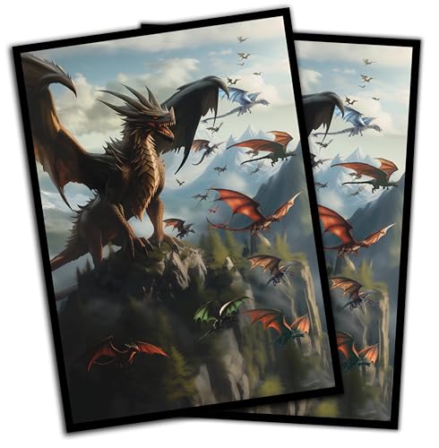 Unstoppable Relentless Dragon Game Card Sleeves 102 Pack –