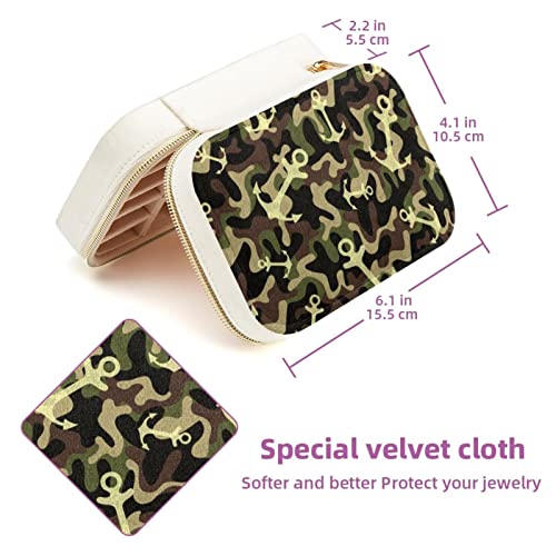 Boîte de rangement de bijoux anti-nœuds, format compact zippé - 6