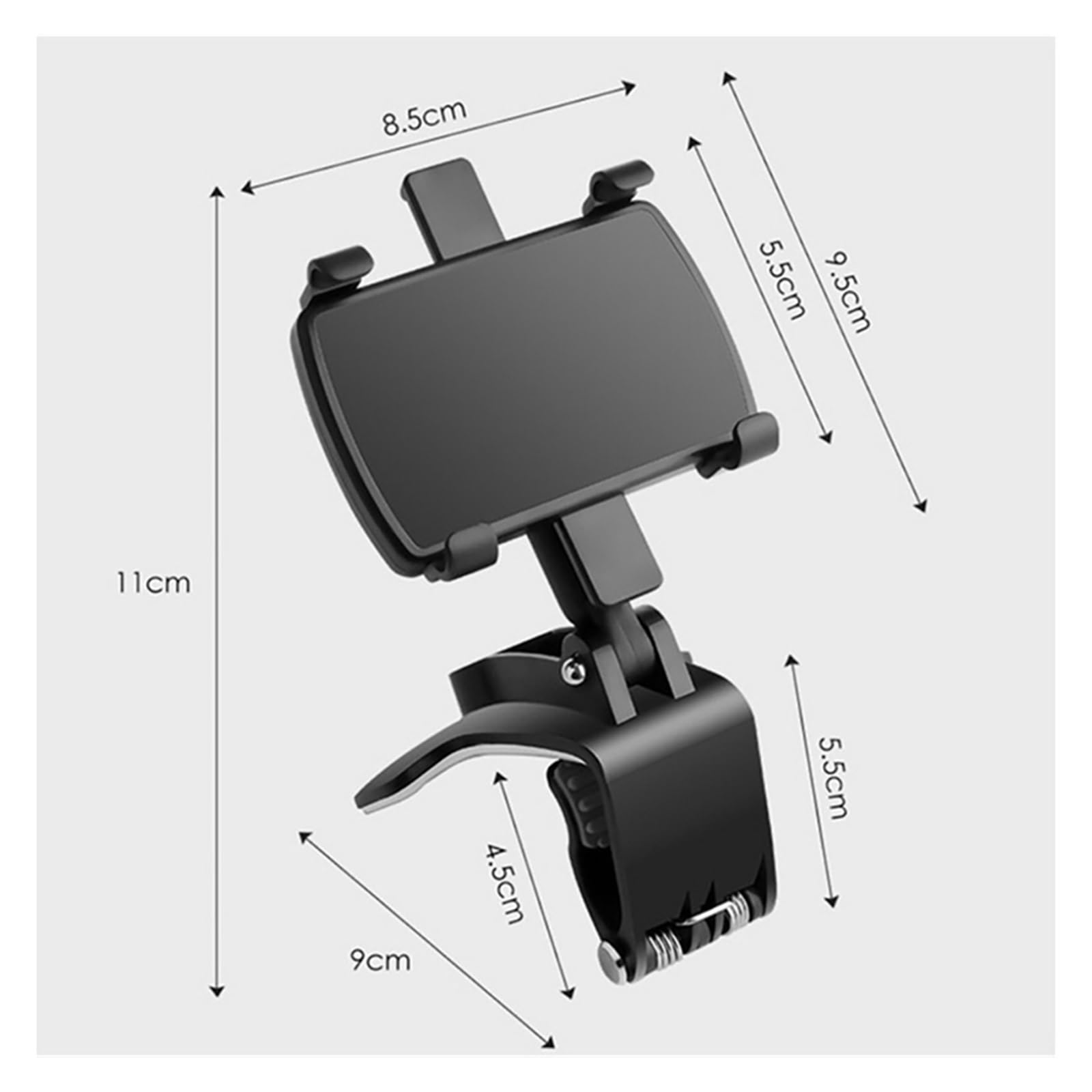 Porta Cellulare Auto Supporto per telefono da auto 3 in 1, supporto per specchietto retrovisore, supporto per navigatore GPS regolabile per iP&ho&ne 14