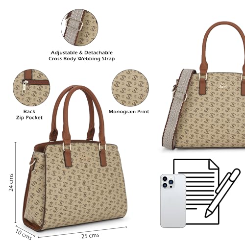 Image of Lavie Women's Ushawu Satchel Bag | Satchel Handbag for Work | Ladies Purse | Stylish Shoulder Bag | Gift for Women