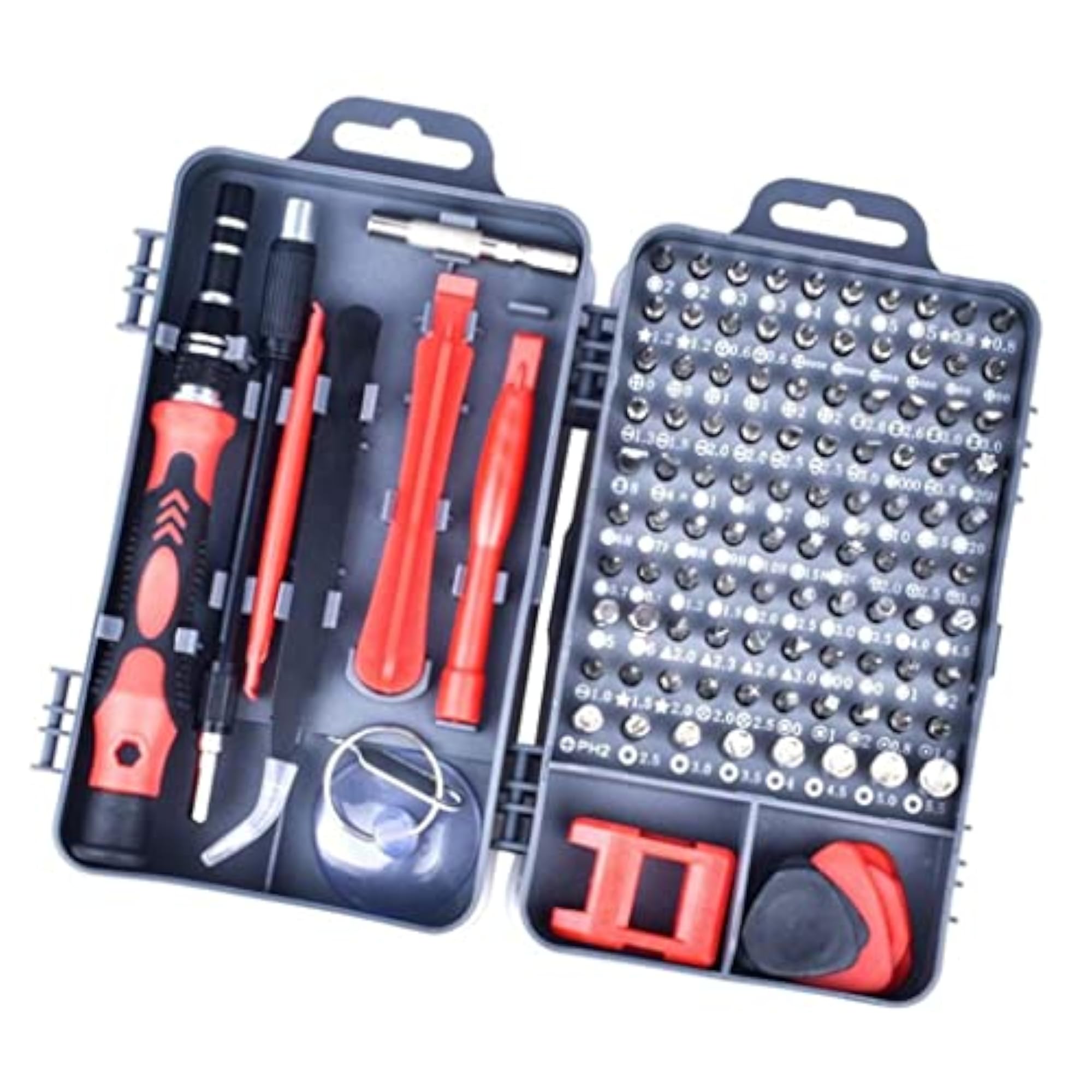115-IN-1 Steel Screwdriver Set for Watch Repairing, Essential Tool Kit