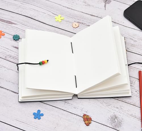 Image of 5x7 Inch Handmade Journal | Family Rules Motivational Print | Recycled Paper Diary for Writing, Gifting