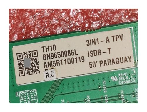 Foto Física De La Placa Base BN9643013L, BN9650064L, BN9650058c, BN9650086l, BN9650087L Y BN9643024L, Compatible Con Televisores Samsung Y LED.(Bn9650086l 50Parag)