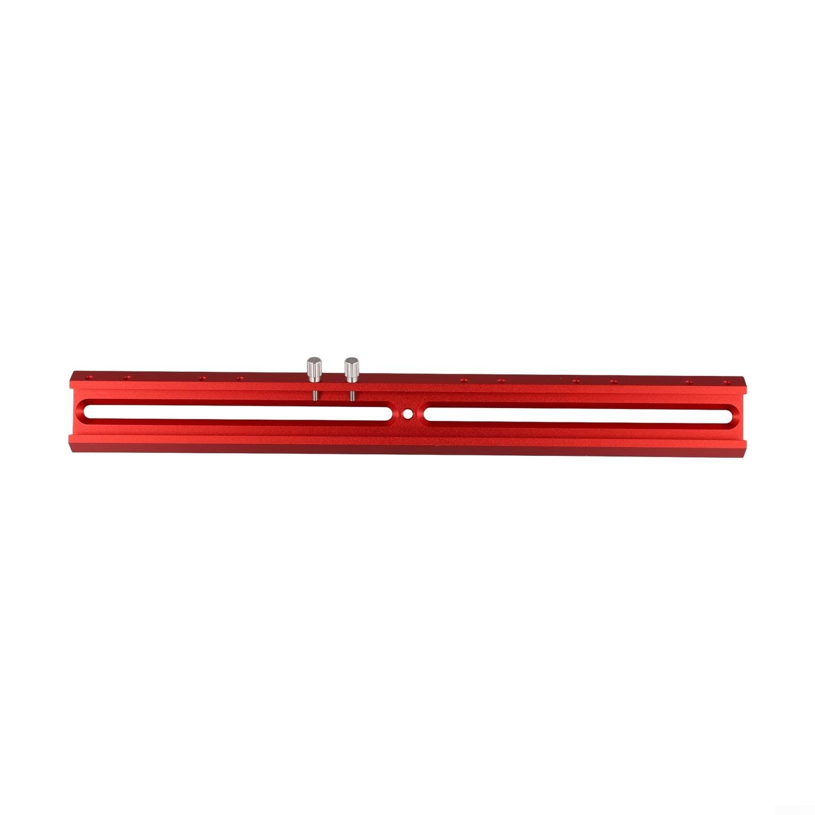 Base de plaque à queue d'aronde pour télescopes d'astronomie avec fente d'extension adaptée aux guides et accessoires de recherche (360 mm)