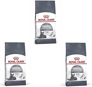 ROYAL CANIN Dental Care | Pack of 3 | 3 x 400 g | Dry Food for Adult Cats | To Support Health and Mouth Hygiene | With a Dental Care Active Nutrient product image