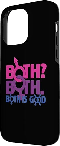 Miniatura 2 de iPhone 14 Pro Max ambos ambos. Ambos son buenos bi Pride bisexual Queer LQBTQ caso