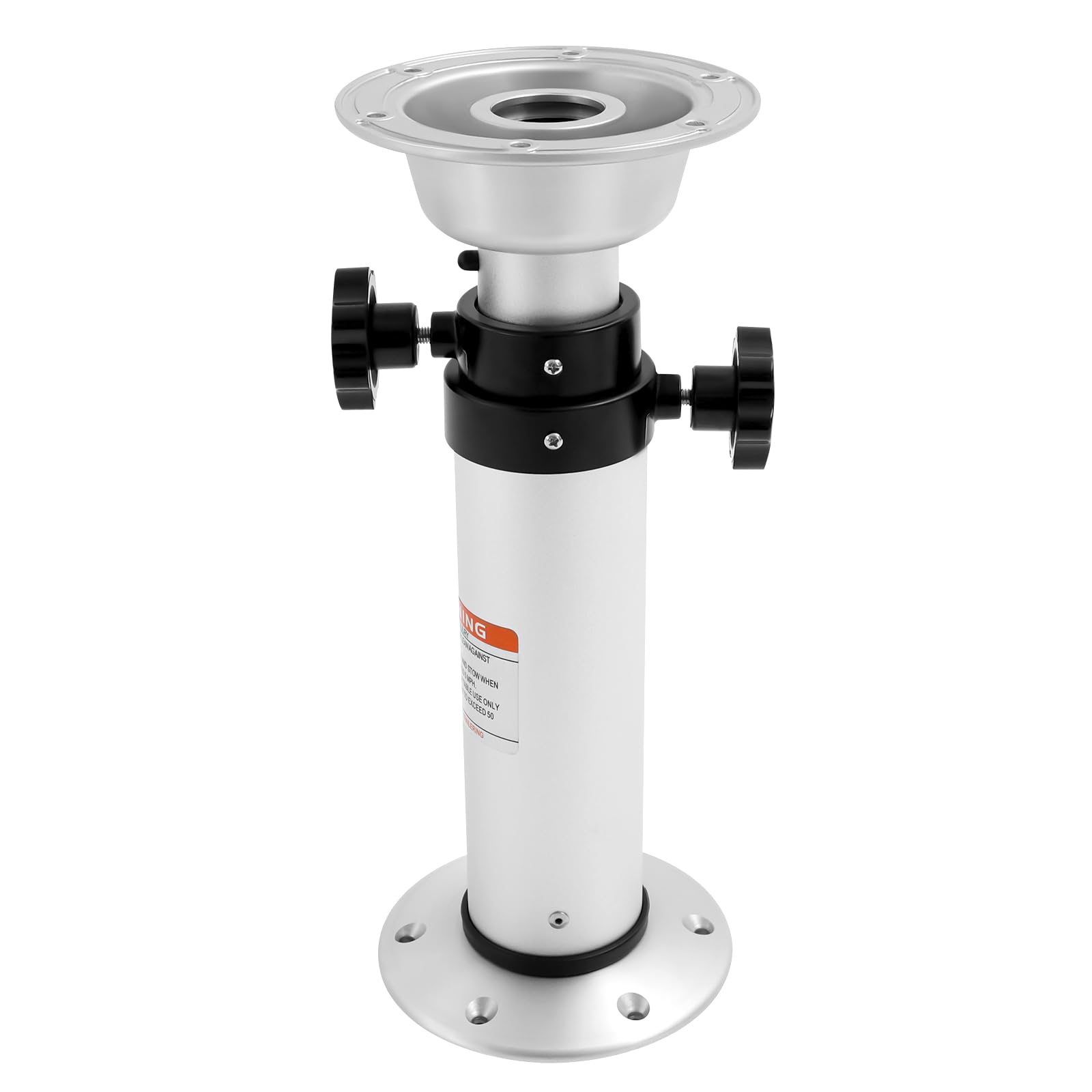 GXFCHYL Adjustable RV Table Base Mount Pedestal Table Base Detachable Aluminum Alloy RV Table Legs Stand Base Telescoping Mount Frame for Marine Boat