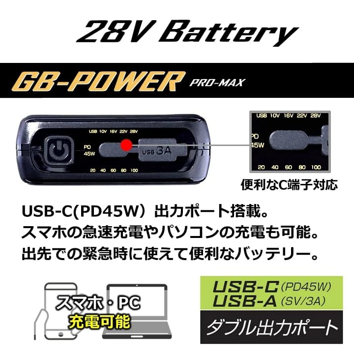 【未使用品】28V専用 バッテリーPRO MAX GB428PD 長信ジャパン Amazon.co.jp: 長信ジャパン GB-POWER GB428PD PROMAX バッテリー 28V
