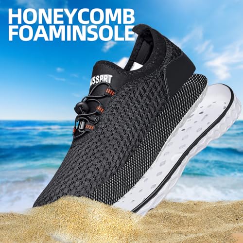 Image of DOUSSPRT Men's Water Shoes Quick Drying Sports Aqua Shoes