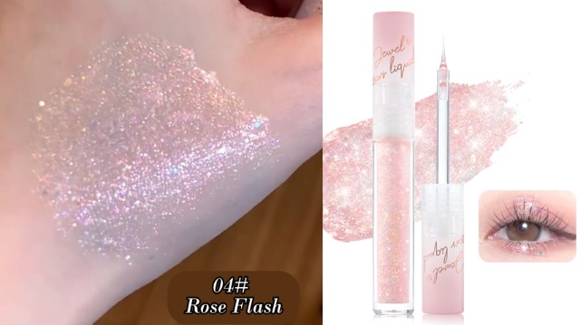 Amazon.co.jp: Gege bear 星のようなリキッドグリッターシャドウ