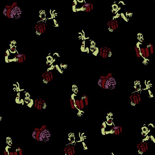 Zombie Gift Wrap Wrapping Paper!