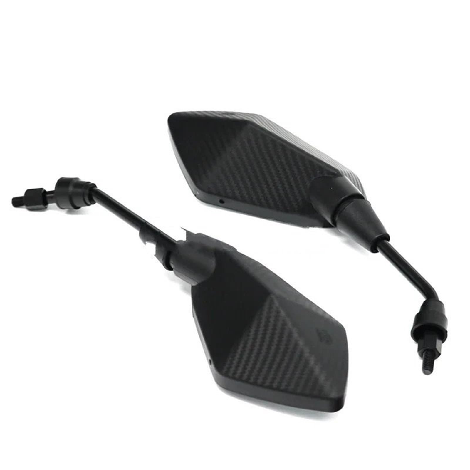 2 sztuk/para lusterko motocyklowe skuter e-bike lusterka wsteczne Electrombile tylna strona wypukła 8mm 10mm Lusterka kierownicy(8mm Screw)