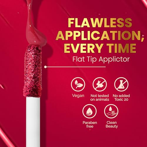 Image of Parul Garg Beauty Liquid Matte Lipstick Pack of 14 | Long Lasting Smudge Proof Silk Matte Lipstick Set | Hydrating Matte Lipstick with Shea Butter & Vitamin E | Vegan Clean Beauty | 3 ml Each