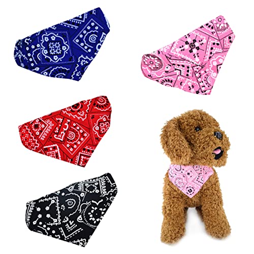 LEVLO Hundehalsbandtuch 'Im Training' - Lustiger Haustierschal Für Hunde, Dreieckig Bedruckt