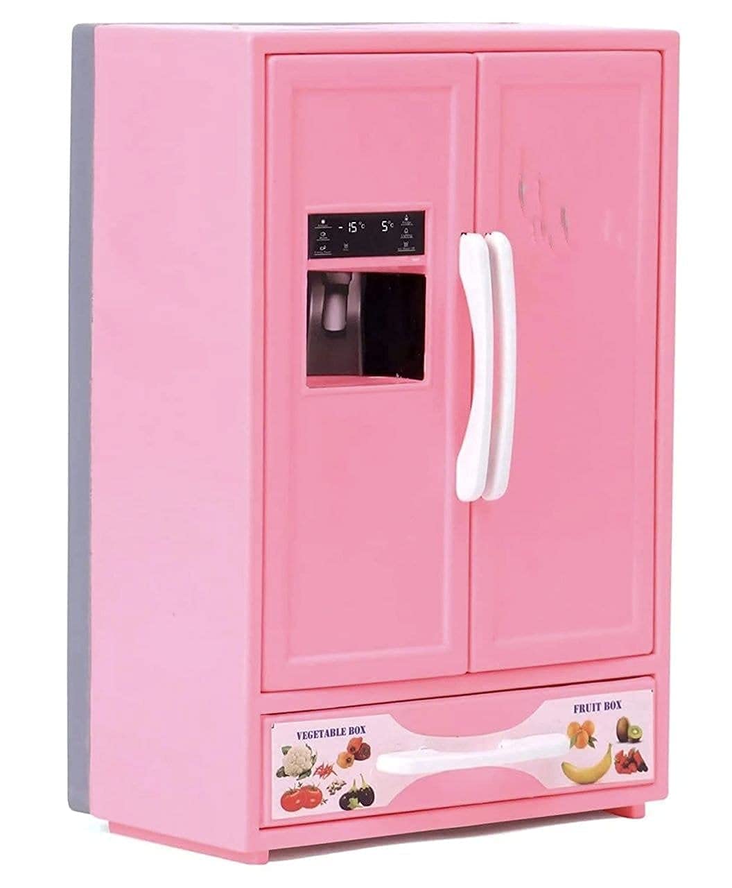 Shivaaro Plastic Premium Fridge Toy for Kids, Lovely 2 Drawer Refrigerator Kitchen Toy (Pink) (B0974VBHFP) Amazon Price History, Amazon Price Tracker