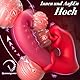 Silikon G-Punkt Vibrator für Frauen mit 360 Swing 10 VibrationModi, 10 Zungenlecken Vibratoren für sie Klitoris Stimulation Dildo Analvibrator Sexspielzeug Sex Spielzeug für die Frau Paare Sex Toys