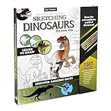 SpiceBox Adult Art Craft & Hobby Kits Art Studio Sketching Dinosaurs