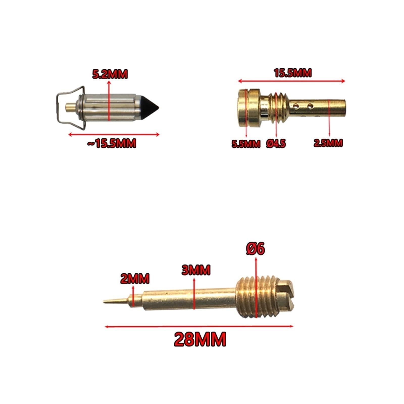 para Kawasaki Zephyr 750 1991 1992 1993 1994 1995 1996 1997 ZR750 ZR750-C 1991-1993 Kit De Reparación Carburador