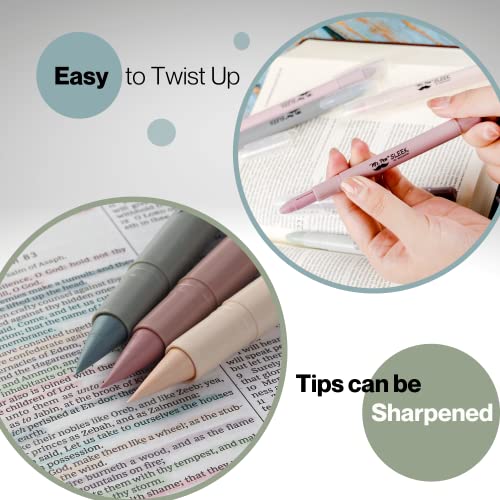 Image of Mr. Pen- No Bleed Gel Highlighters, Dusty Colors, 8 Pack | Bible Highlighters and Pens No Bleed, Bible Markers for Study, Journaling, School Supplies and Accessories